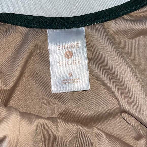 NWOT SHADE & SHORE ONE PIECE SWIMSUIT Sz M - Picture 11 of 12